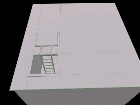 Small Structure V2 3D Model