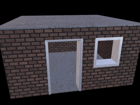 Small Structure V3 3D Model