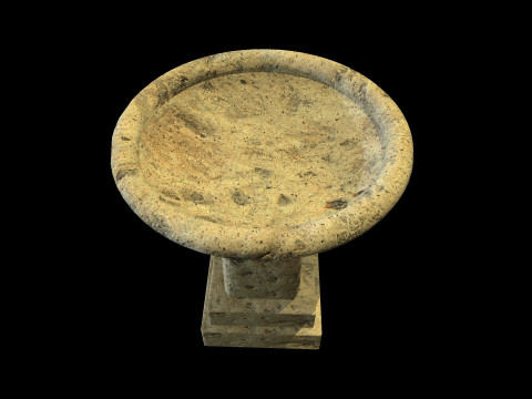 Sink Medieval V2 3D Model