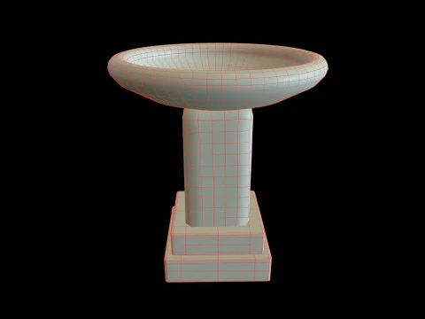 Sink Medieval V2 3D Model