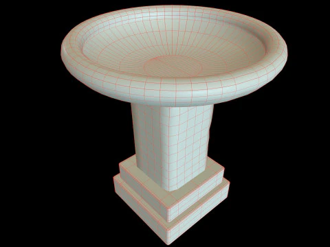 Sink Medieval V2 3D Model