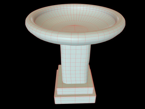Sink Medieval V2 Modèle 3D