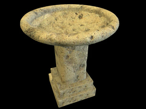 Sink Medieval V2 3D Model