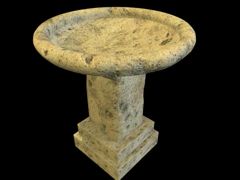 Sink Medieval V2 3D Model