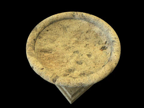 Sink Medieval V2 3D Model