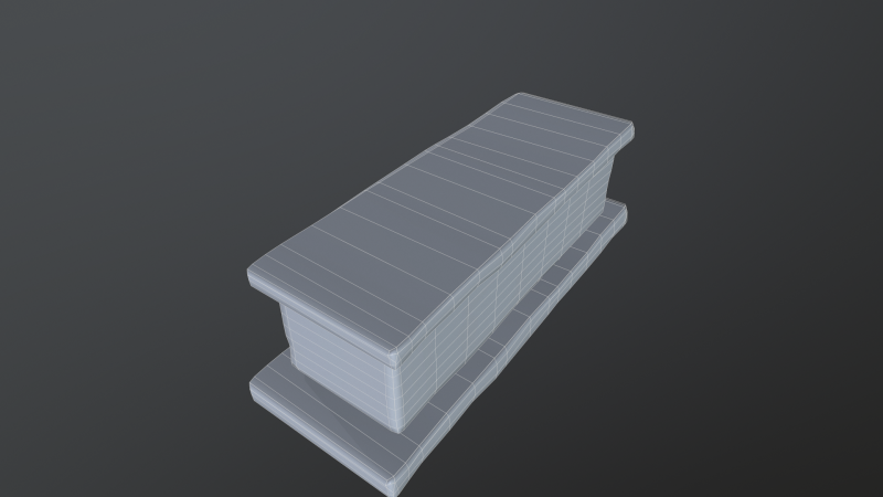 Bench Stone Medieval 3D Model .c4d .max .obj .3ds .fbx .stl .blend 