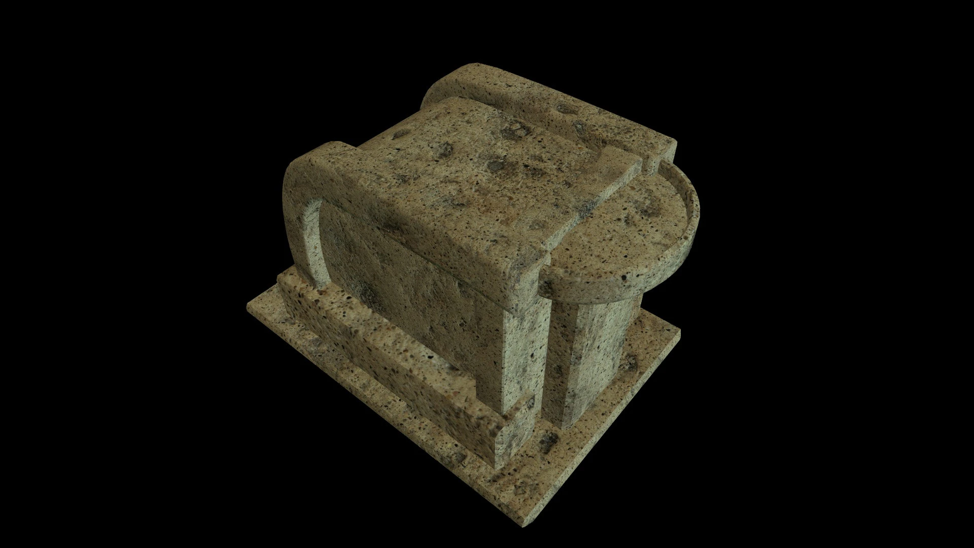 Brazier Medieval V2 3D Model .c4d .max .obj .3ds .fbx .stl .blend 