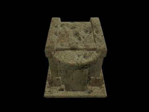 Brazier Medieval V2 3D Model