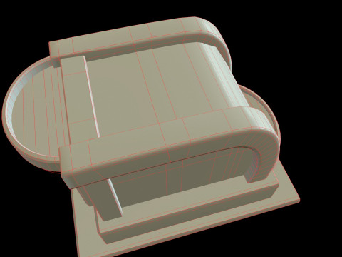Brazier Medieval V2 3Dモデル