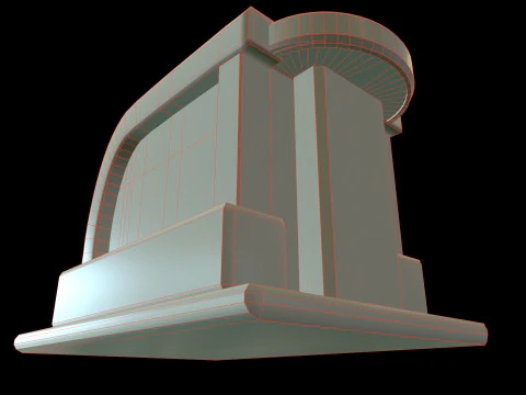Brazier Medieval V2 3D Model