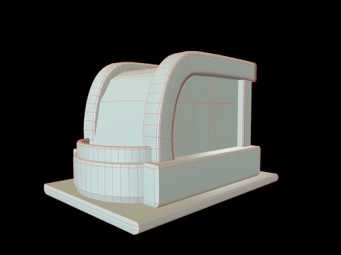 Brazier Medieval V2 3D Model