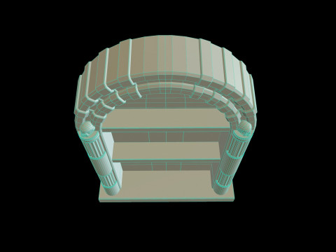 Medieval Arch 3D Модель