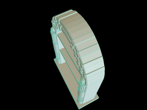 Medieval Arch 3D Модель