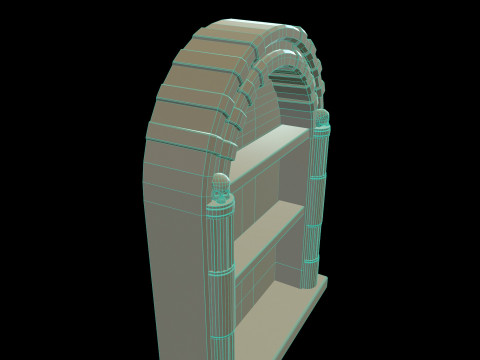 Medieval Arch 3D Модель