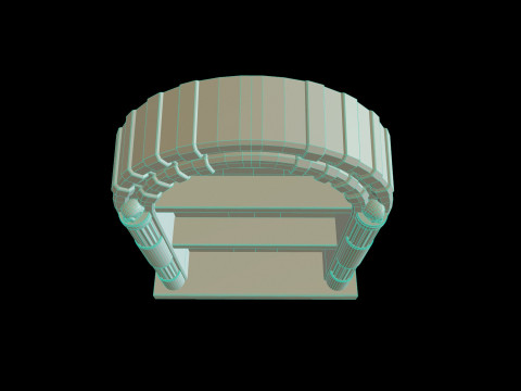 Medieval Arch 3D Модель