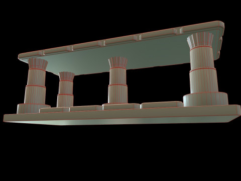 Table Medieval 3D Модель