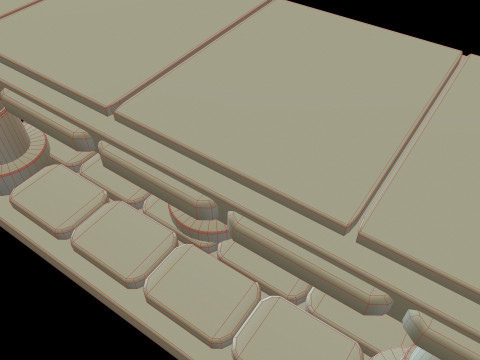 Table Medieval 3D Модель