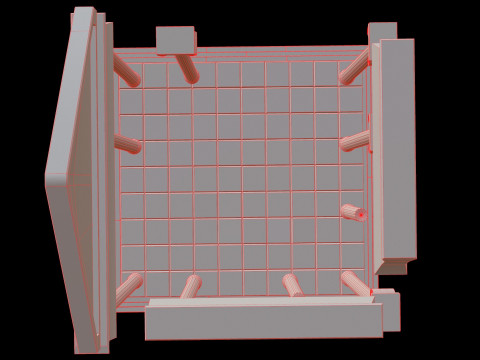 Old Ionic Temple 3D Model