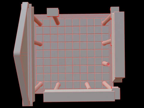 Old Ionic Temple 3D Model