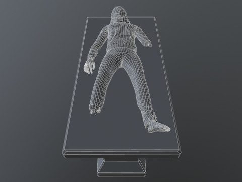 Mutilated Dead Man 3D 模型
