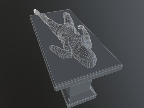 Mutilated Dead Man 3D 模型