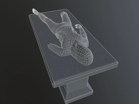 残缺不全的死人 3D 模型