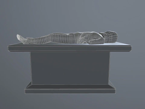 残缺不全的死人 3D 模型