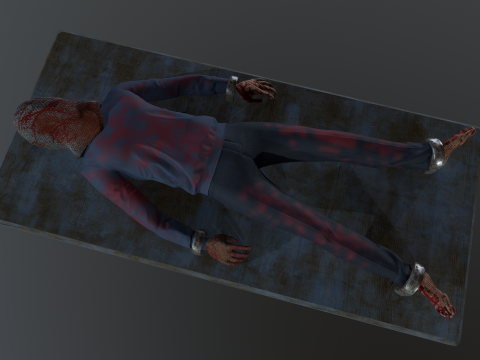DeadManTable 3D Model