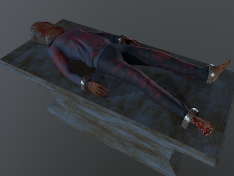 DeadManTable 3D मॉडल
