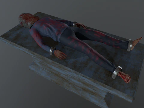 DeadManTable 3D Model