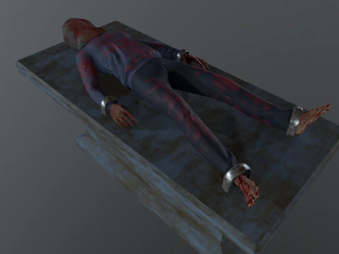 DeadManTable 3D Model
