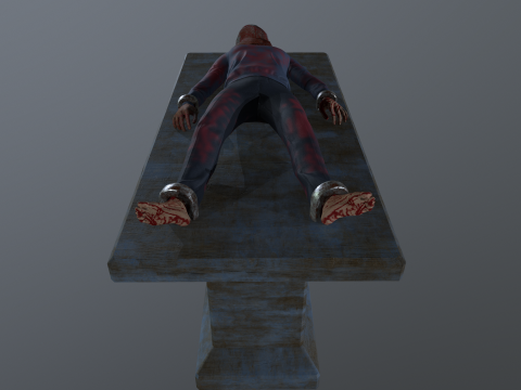 DeadManTable 3D मॉडल