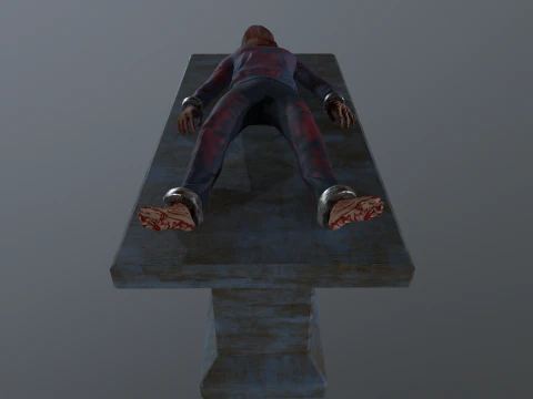 DeadManTable 3D Model