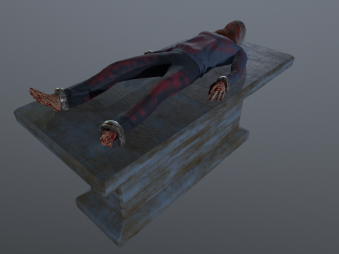 DeadManTable 3D मॉडल