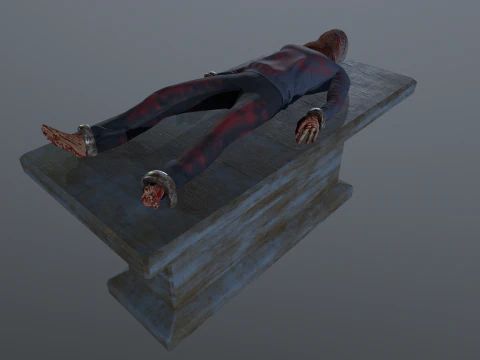 DeadManTable 3D Model