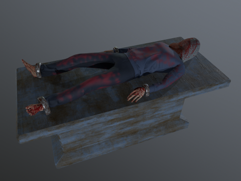 DeadManTable 3D मॉडल