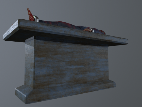 DeadManTable 3D मॉडल