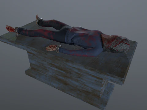 DeadManTable 3D Model