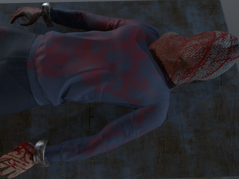 DeadManTable 3D मॉडल