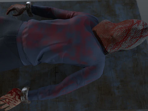 DeadManTable 3D Model