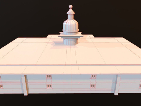 Courthouse 3D Модель