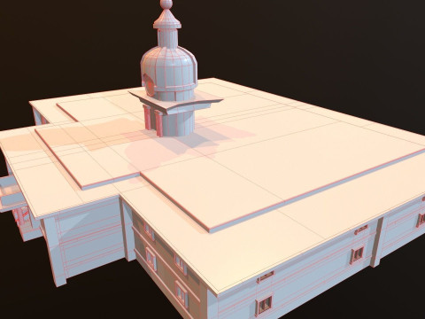 Courthouse 3D Модель