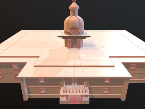 Courthouse 3D Модель
