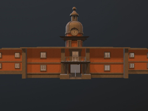 Courthouse 3D Model