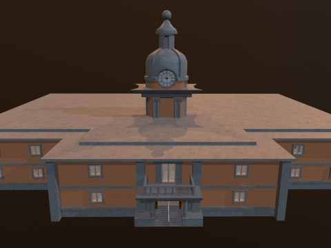 Courthouse 3D Модель