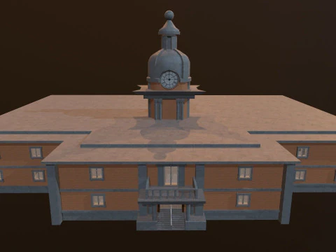 Courthouse 3D Model