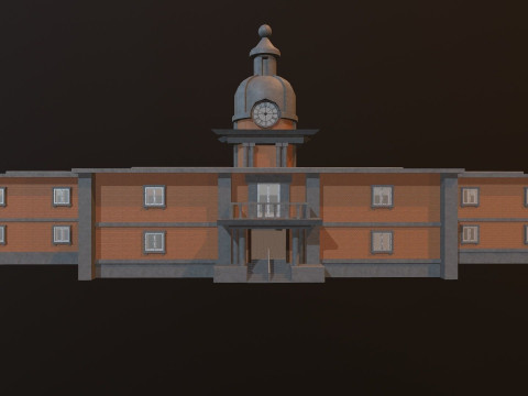 Courthouse 3D Модель