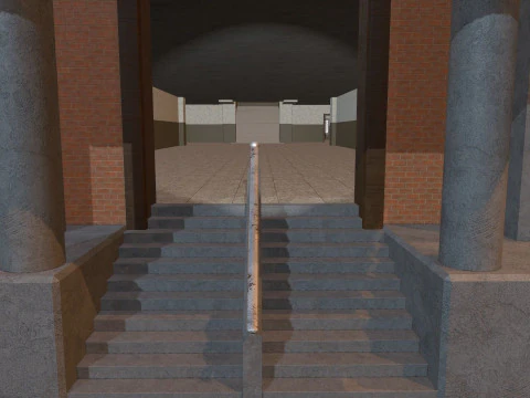 Courthouse 3D Model