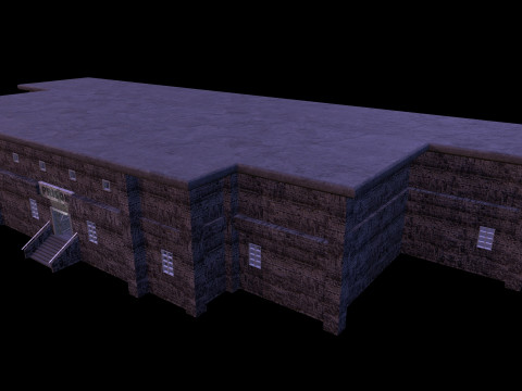 Prison Old 3D Модель