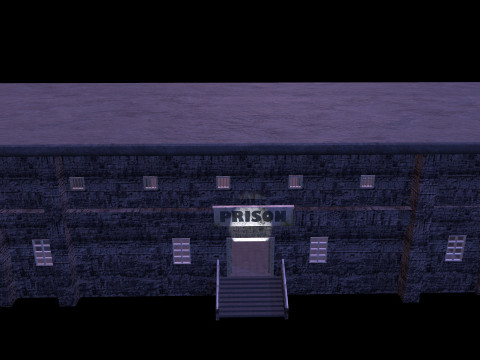 Prison Old 3D Модель